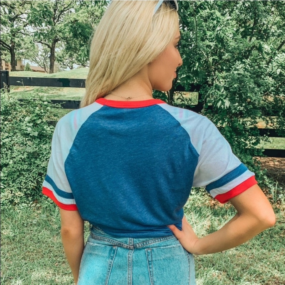 Alternative | USA Ringer Tee - Picture 2 of 5